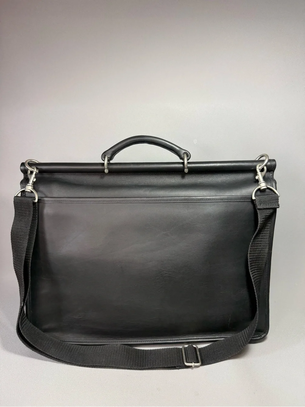 COACH Black Vintage 5266 Beekman Briefcase with Replacement Detachable Strap